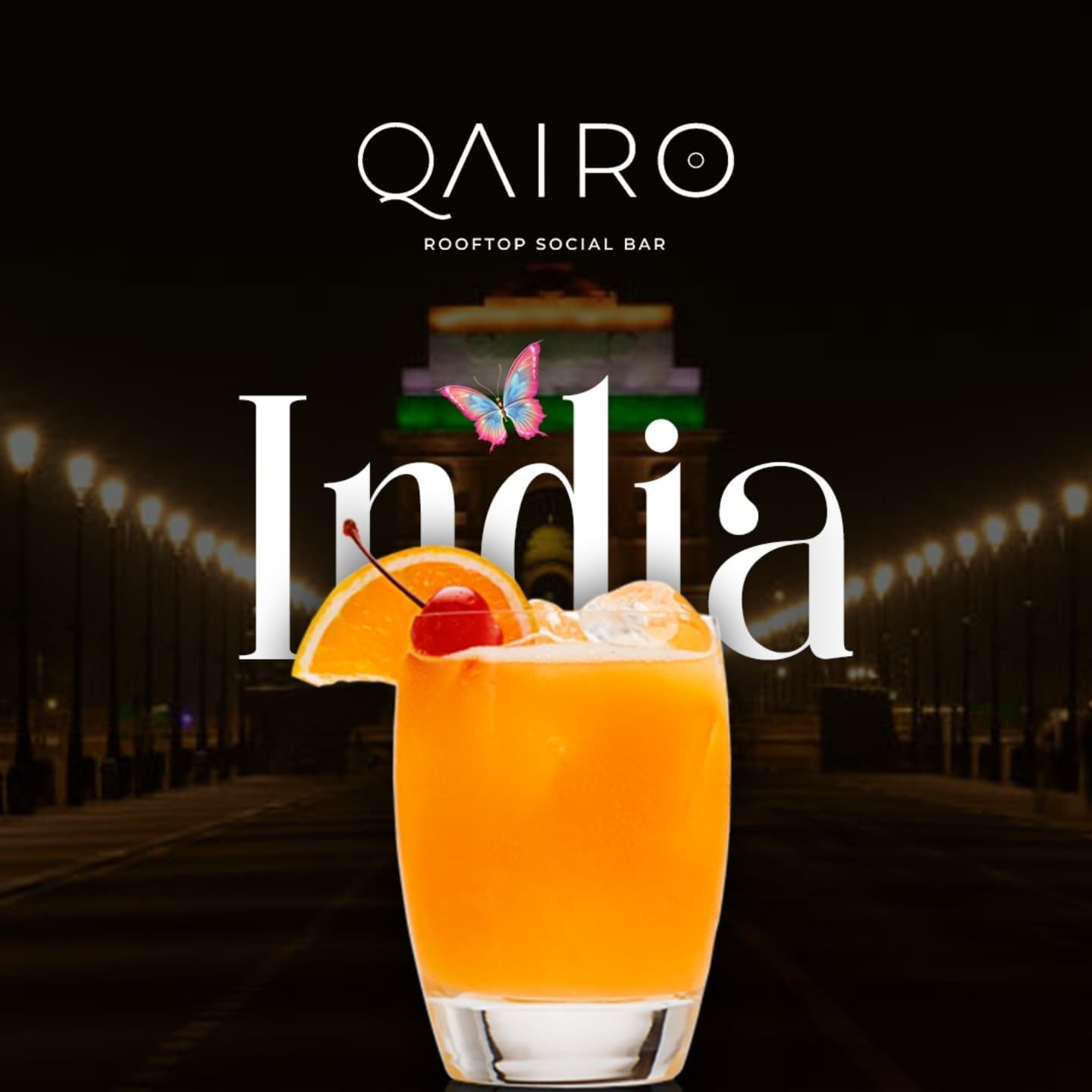 Qairo Agra | Qairo Rooftop Social Bar | Best Bar in Agra with Taj Mahal View