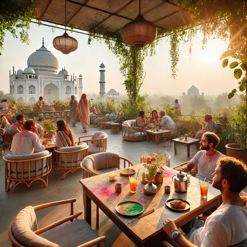 Qairo Agra | Best Cafe In Agra: Celebrate Holi in Style at Qairo Rooftop Social Bar