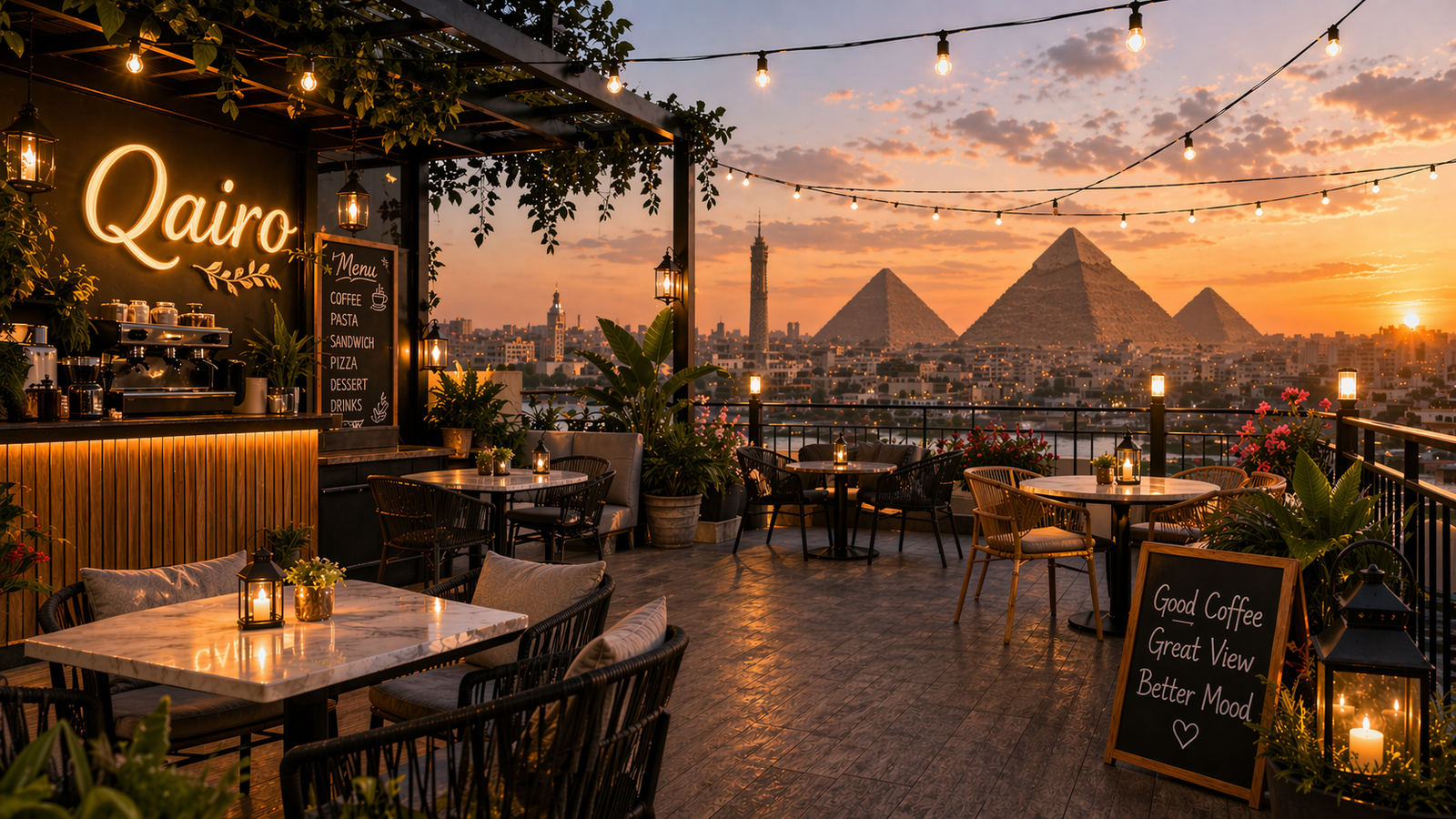 Qairo Agra | What Makes a Rooftop Cafe in Agra the Ideal Hangout Spot Qairo Agra | What Makes a Rooftop Cafe in Agra the Ideal Hangout Spot