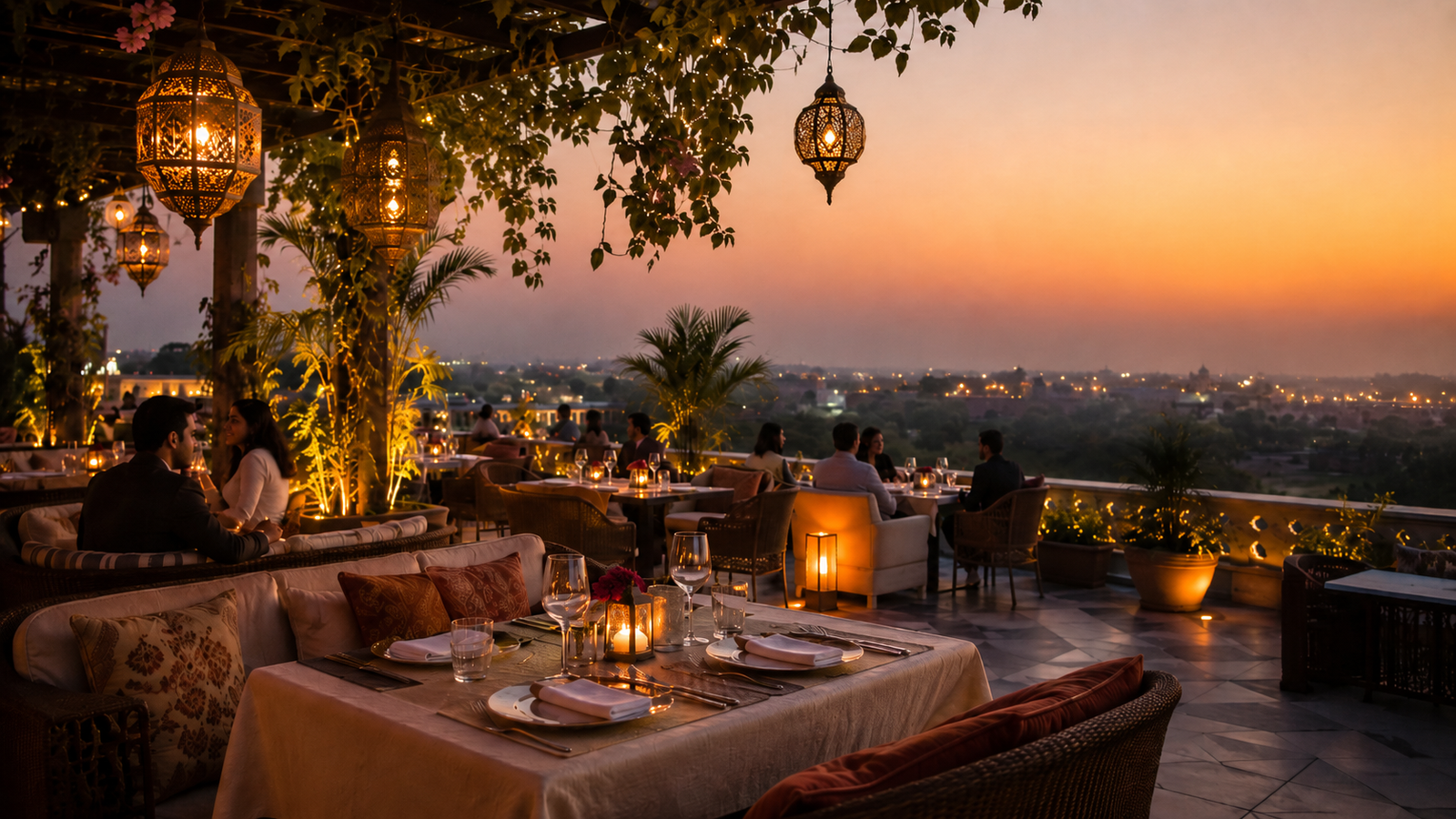 Qairo Agra | Why Rooftop Restaurants in Agra Are Perfect for a Memorable Dinner Qairo Agra | Why Rooftop Restaurants in Agra Are Perfect for a Memorable Dinner